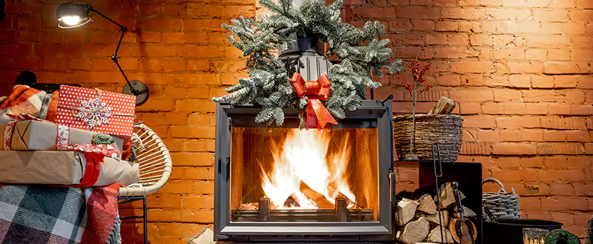 Travis Industries Linear Gas Fireplace Installation in Chillum, Maryland