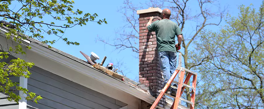 Vinyl and PVC Chimney Flashing Installation in Chillum, MD