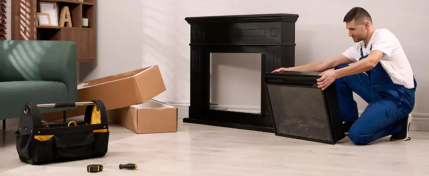 Old Rusted Metal Fireplace Repair And Replacement in Chillum, MD